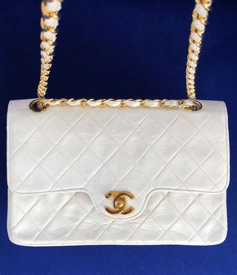 vintage white chanel purse|where to buy vintage chanel.